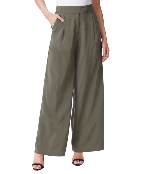Women's Melba Pleated Wide-Leg Trousers